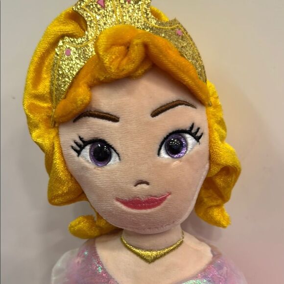 Ty Beanie Buddies Disney's Princess AURORA Sleeping Beauty Plush Toy 17” - Picture 2 of 9